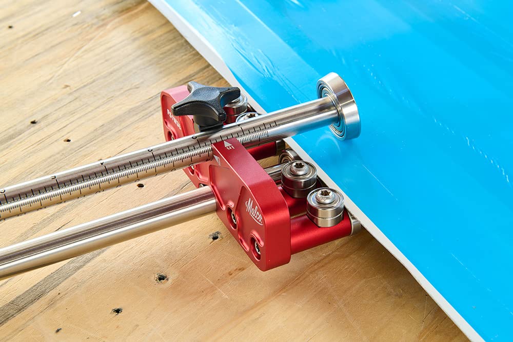 Malco FS1W365 Wide Single-Station Metal Bender| 365mm (14.4") Bend Depth – 0–100° Sheet Metal Bending Tool, Adjustable Rollers, Modular Roofing Bender for Standing Seam & Flashing
