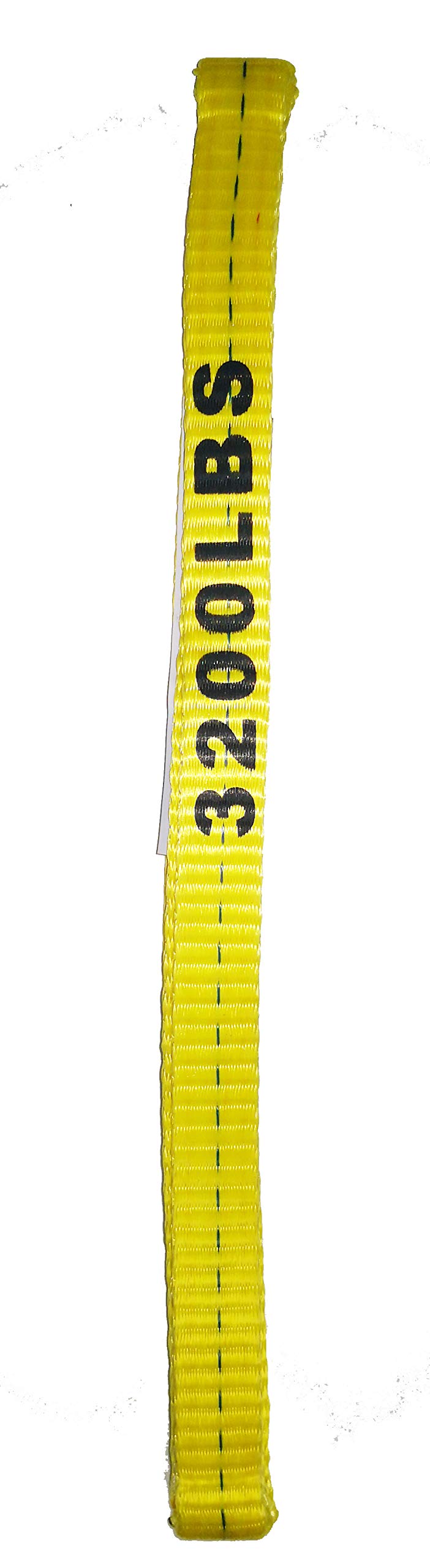 Everest C1150 1" x 3' Flat Endless Sling Yellow Lifting Sling for Construction, Lifting, Moving, Hoisting - Strap Heavy Duty - 1-Pack 3200lbs WLL