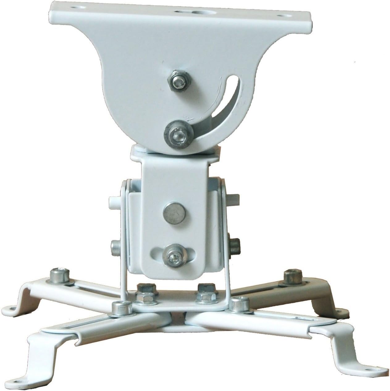 VideoSecu 26.7" 44 lbs (20 PJ2W 1CA Swivel Tilt Universal Projector Ceiling Mount Bracket Fits Flat and Vaulted Ceiling