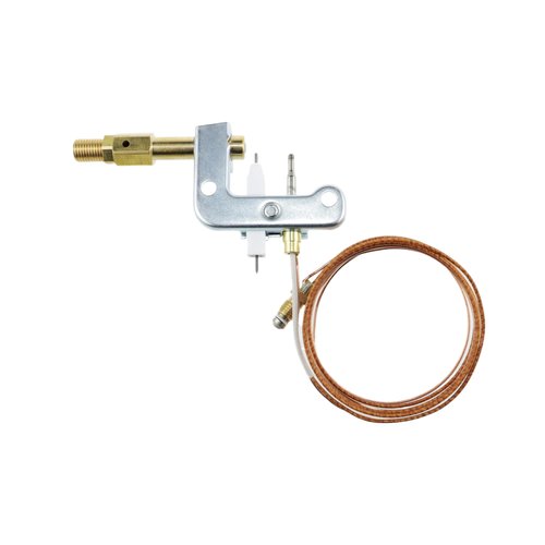 Irnyso Replacement combustor Heaters Propane Gas Wall ODS Pilot Assembly thermocouple Lighter 120630-02 fits Vanguard Comfort Flame Glo-Warm Cozy Heat Kozy World Pro Com Desa International etc