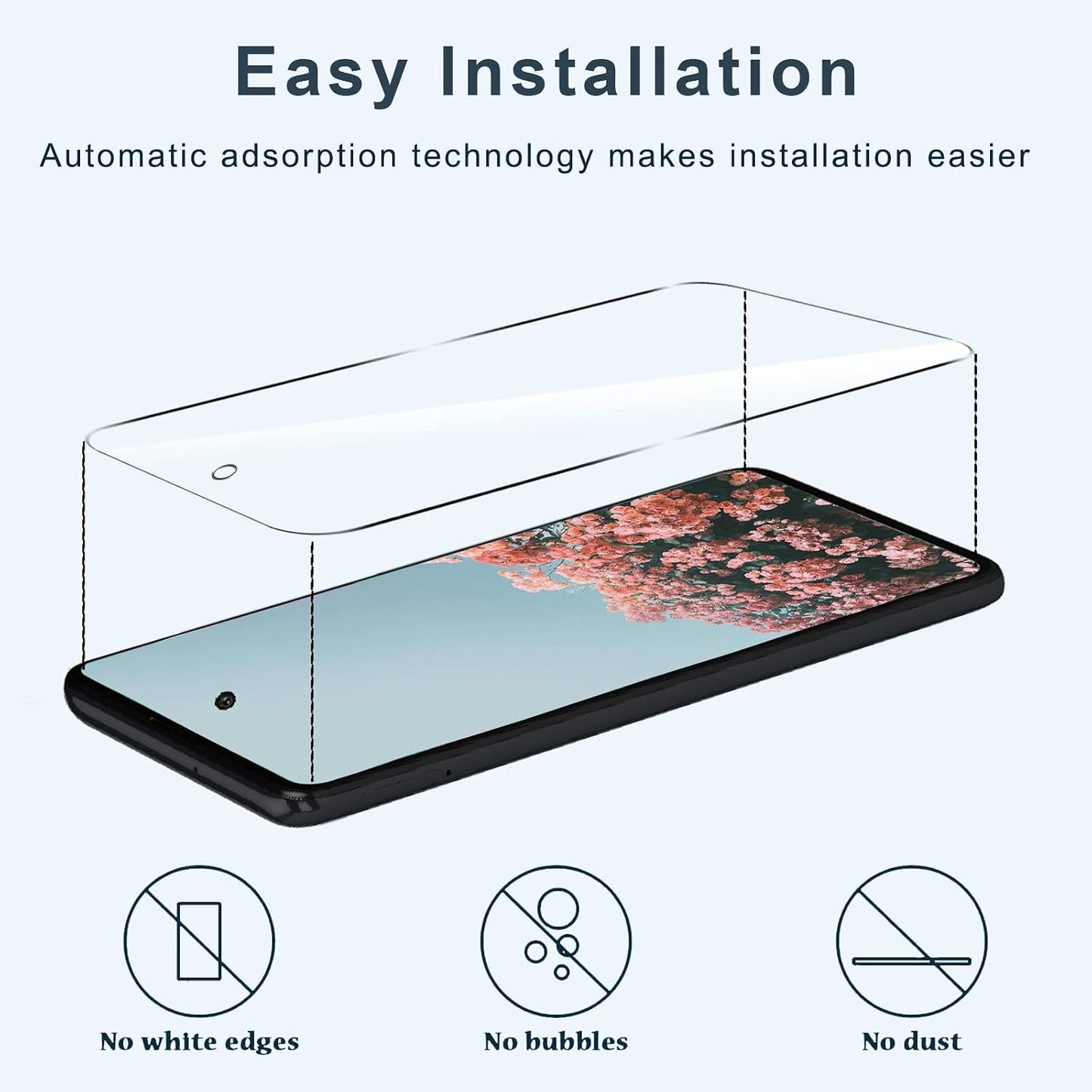 [3+3 Pack] A42 9H A42 5G Designed for Samsung Galaxy Screen Protector + Camera Lens Protector, Easy Installation