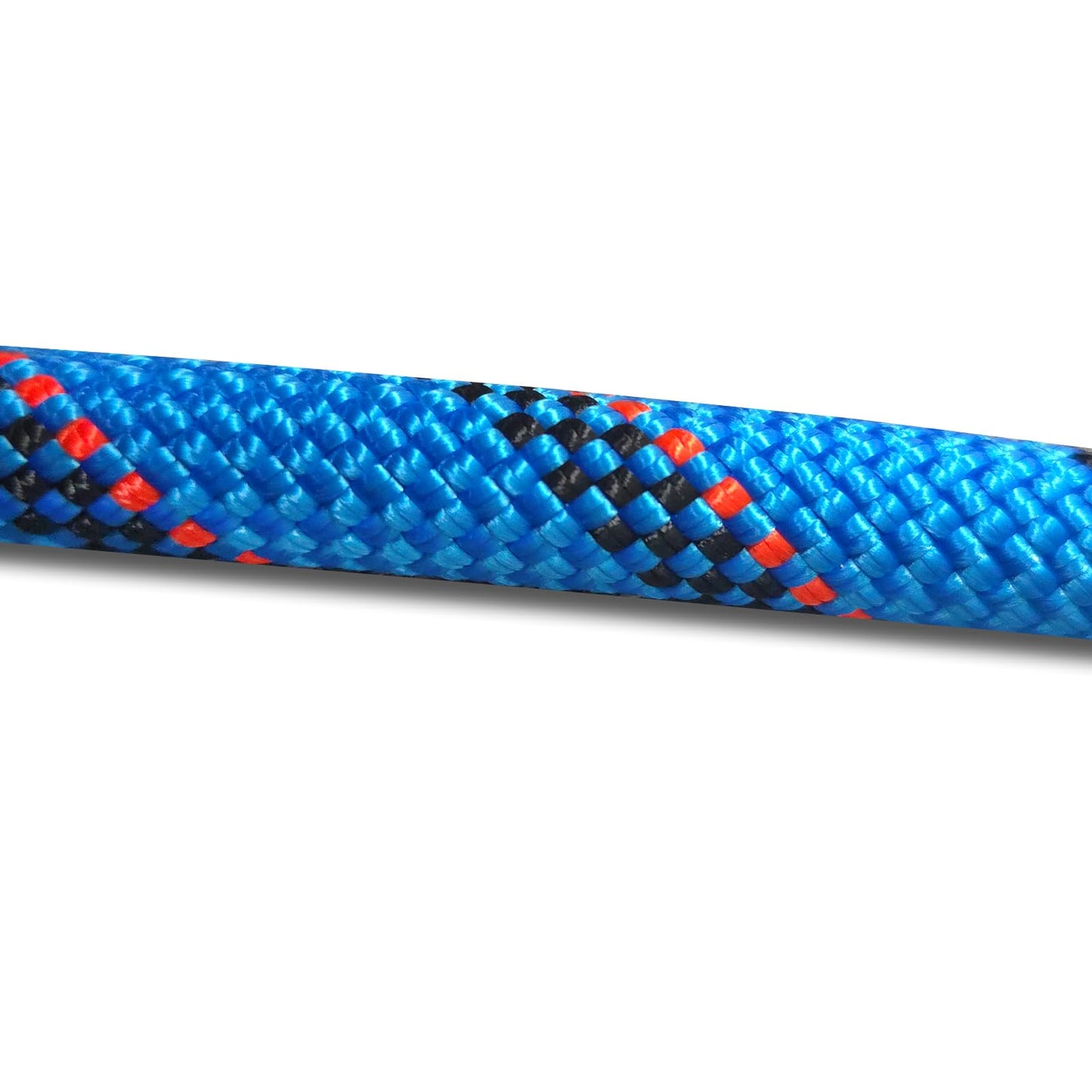 BlazeBeam Static Climbing Rope 10.5mm UIAA Static Line Rappelling Rope 15M (50ft) Nylon Kern Mantle Rope for Escape Rope Rock Climbing, Mountain Tree Climbing, Hauling, Rescue