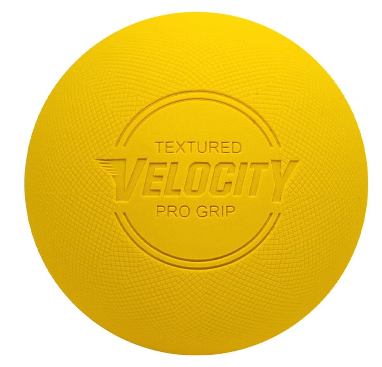 Velocity Pro Grip Lacrosse Balls - 6, 12, 18, 60 and 120 Packs - Certified for Youth, Club, High School, CLA, and College Game Play - Yellow