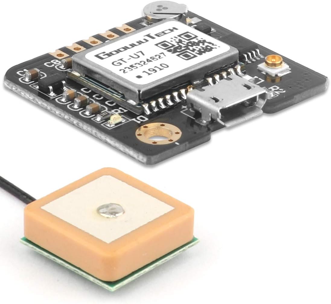 Doudou et Compagnie 2pcs GT-U7 NEO-6M, STM32, Doudou GPS Module, High Sensitivity, Low Power Consumption, Compatible