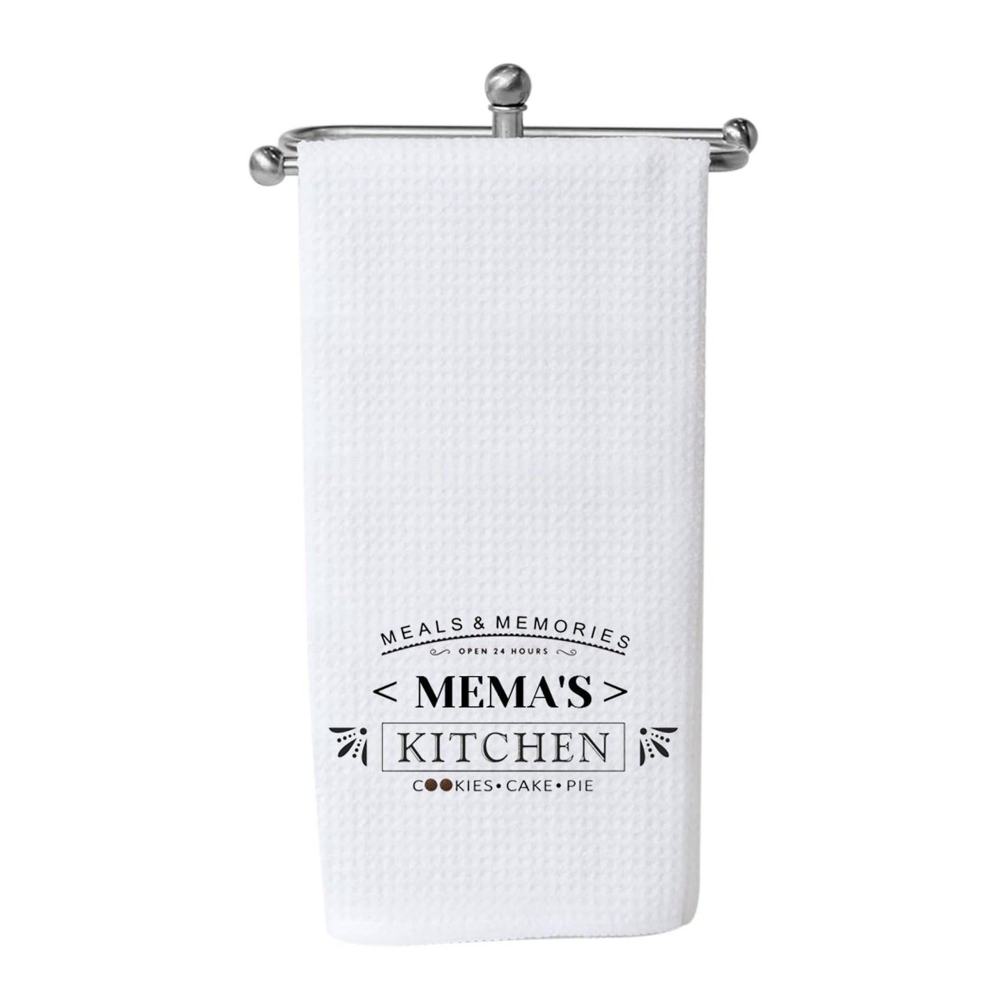 WCGXKO Mema Kitchen Towel - Dish Towel for Mema Birthday Gift (24 Hours)
