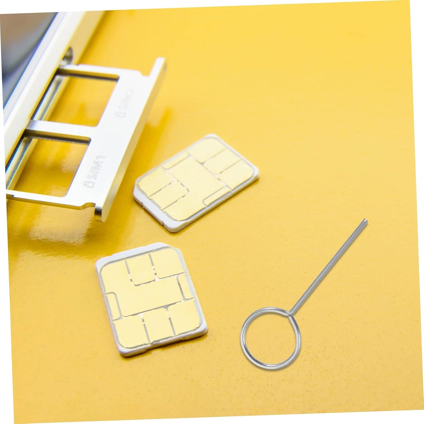 1000pcs Housoutil Sim Ejector Pins for Mobile Phones Sim Card Remover Tool Durable Needle Opener for and More Easy