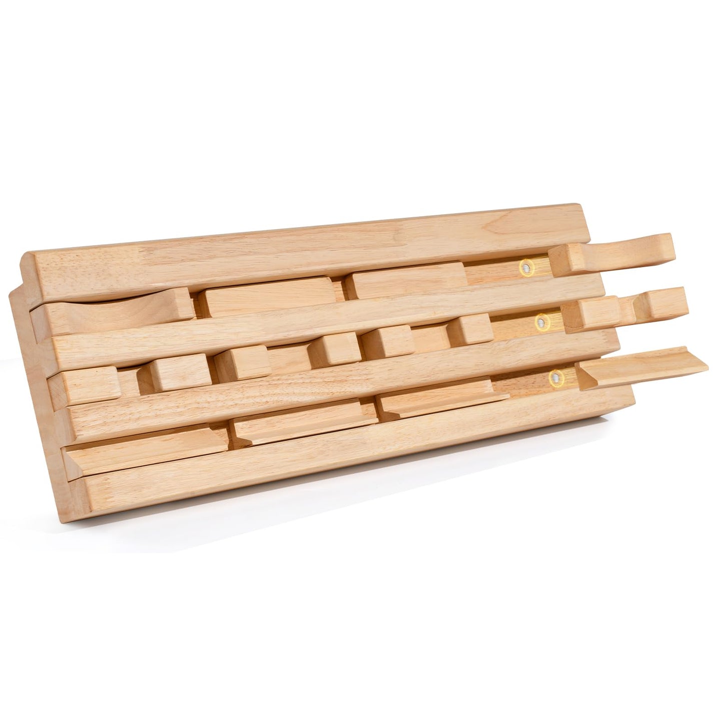 SINGBLA DIY Hangboard Rock Climbing, Wooden Climbing Hang Board as Training Fingerboard with Magnetic Multifunctional Block, Doorway Hangboard for Hanging Practice and Finger Strength Training