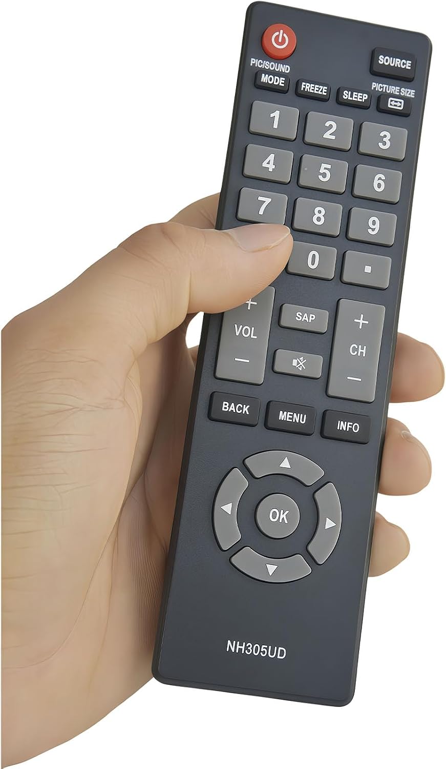 Tavether NH305UD Universal Replacement Remote Control for Emerson LCD HDTV TV