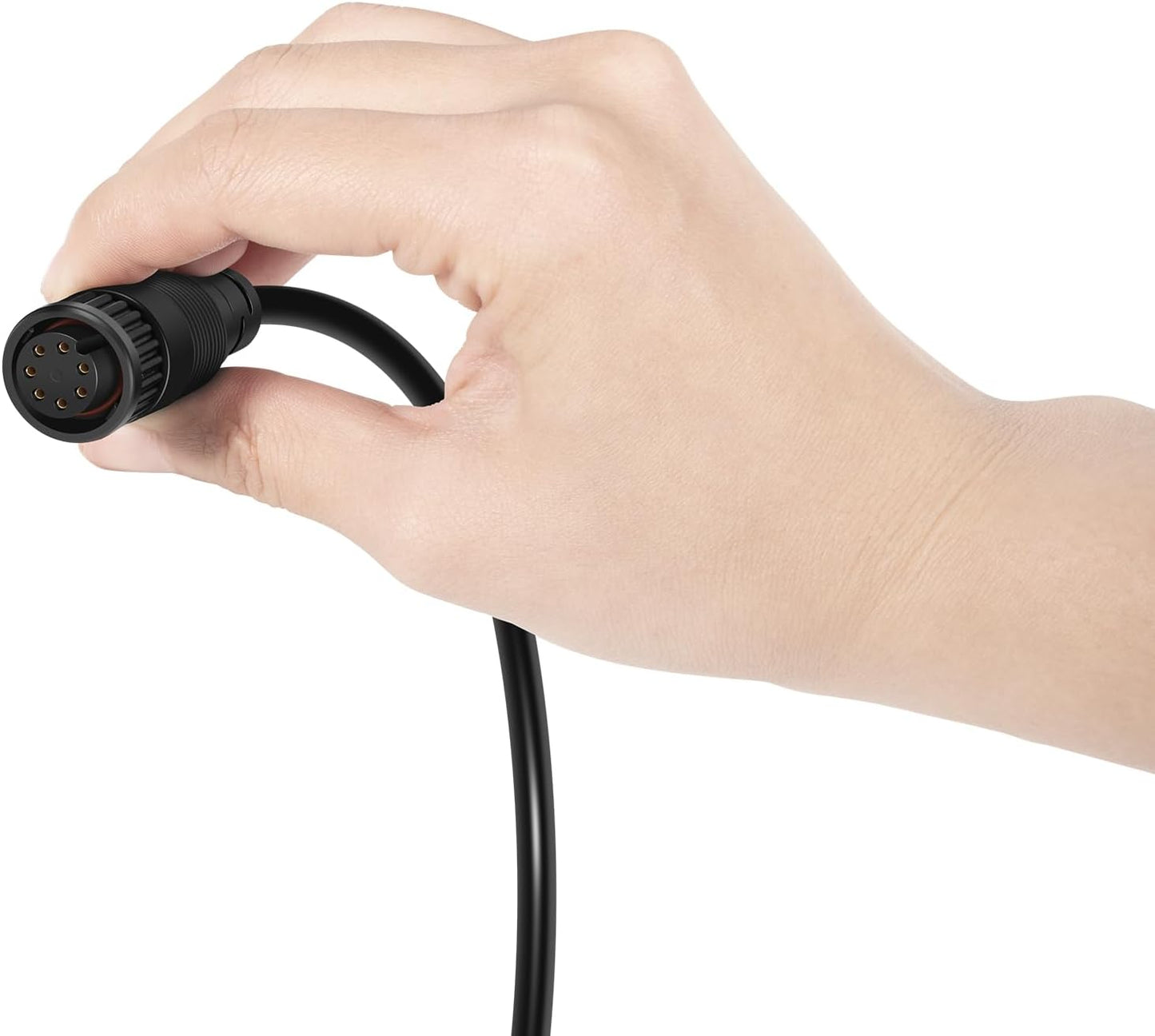 johntruck 010-10553-00 7-Pin 10 Power Cable, Power Cord Fit for Garmin GMS Network Port Expander, Waterproof/Stable