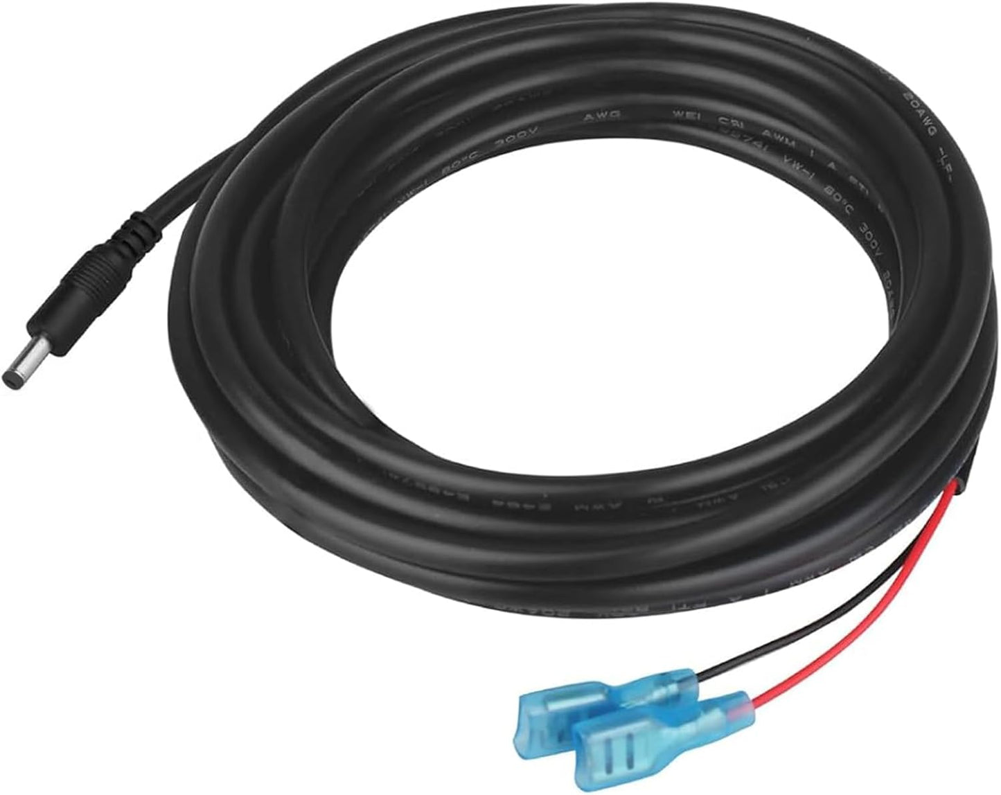CYD 22AWG 12v 4.0mm 1.7mm 2m 2A Power Cable x DC Power Cord Male Connectors DC Pigtail Adapter Barrel Jack Socket Wire