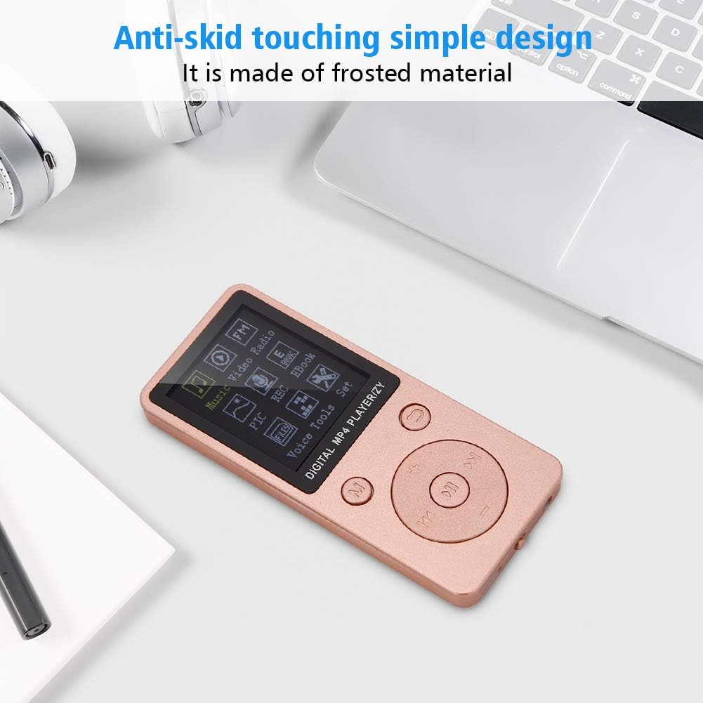 Eboxer MP3 MP4 32G Portable Player, Music Player Support Music Radio Recording Video Ebook, Built in Stopwatch, Up