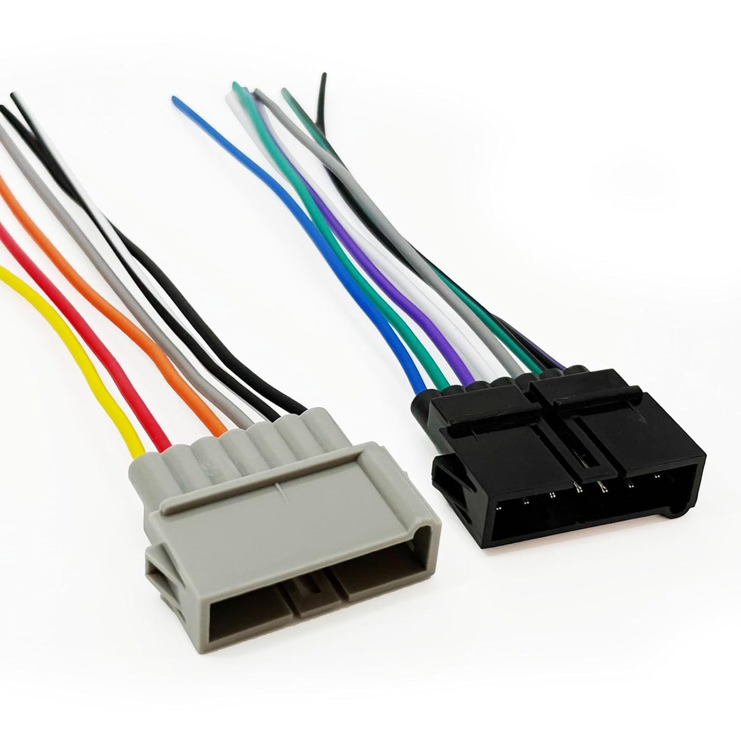 RicoRich 70-1817 1984-2006, Radio Wiring Harness for Jeep Aftermarket Stereo Installation Adapter