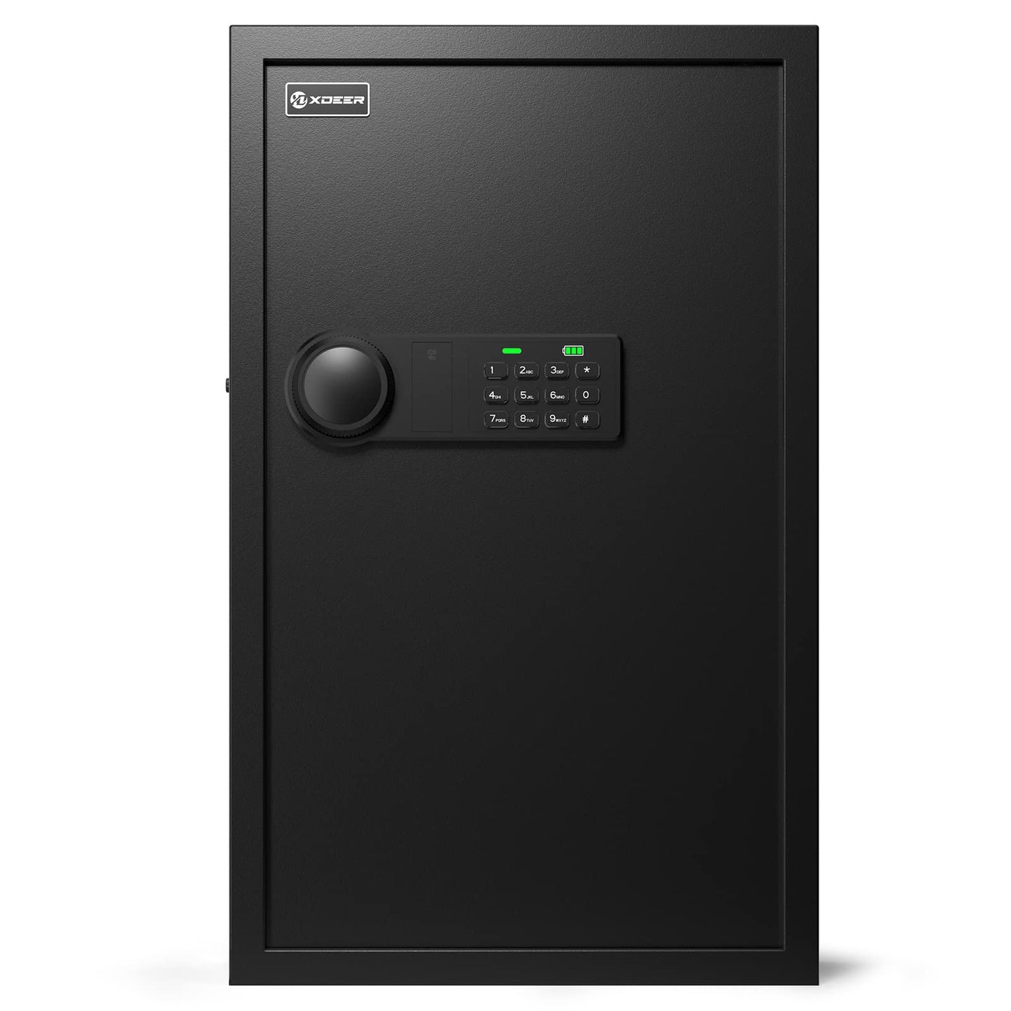 XDeer 122-Keys Key Lock Box Wall Mount with Advanced Anti-Theft Deposit Key Slot & LED Light, Key Cabinet with Combo and Key Lock, Key Safe for Hotels & Office & Companies & Car Dealerships 1PCS