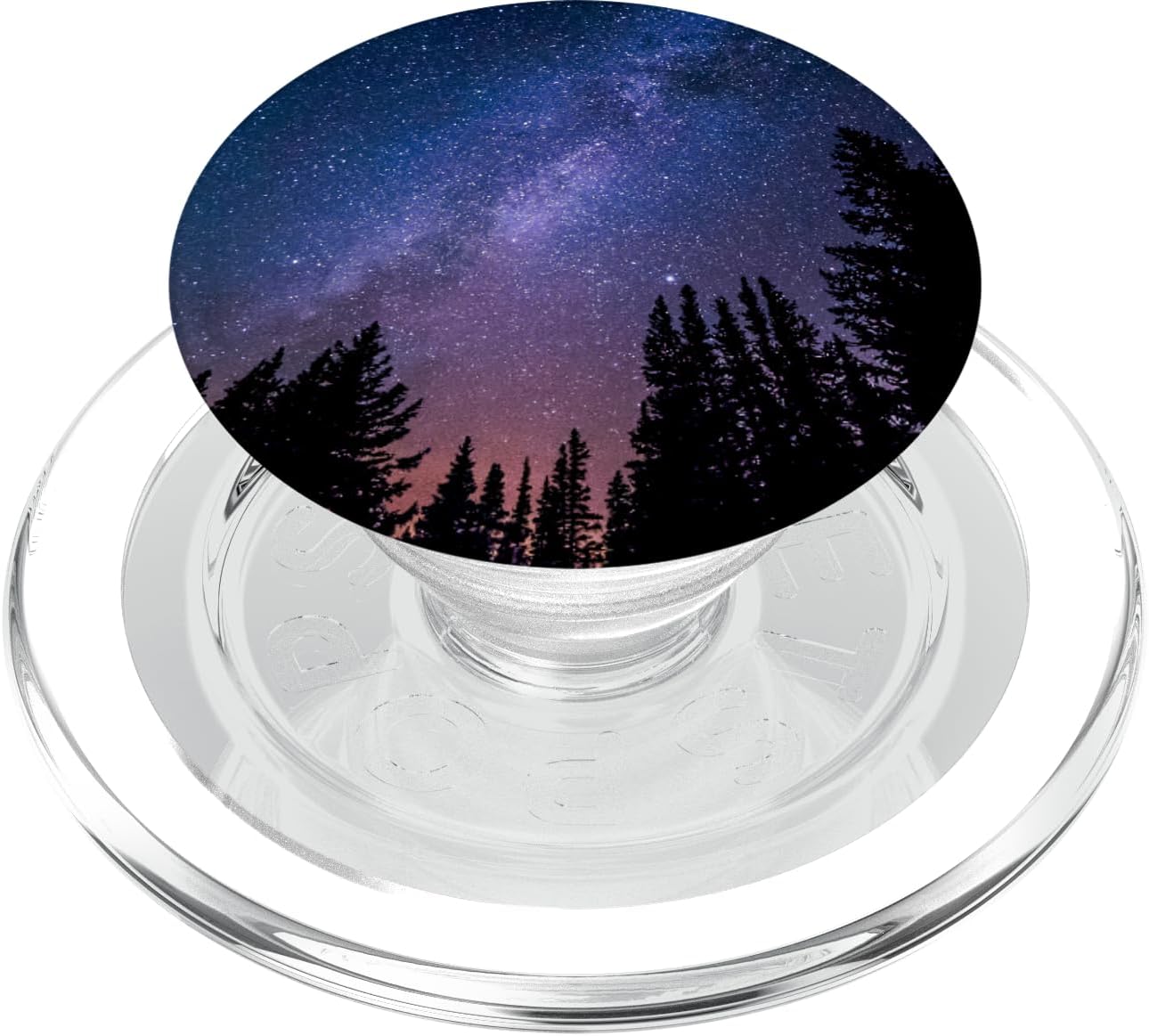CJ Grips Milky Way Starry Night Forest Nebula Celestial Stars PopSockets PopGrip for MagSafe
