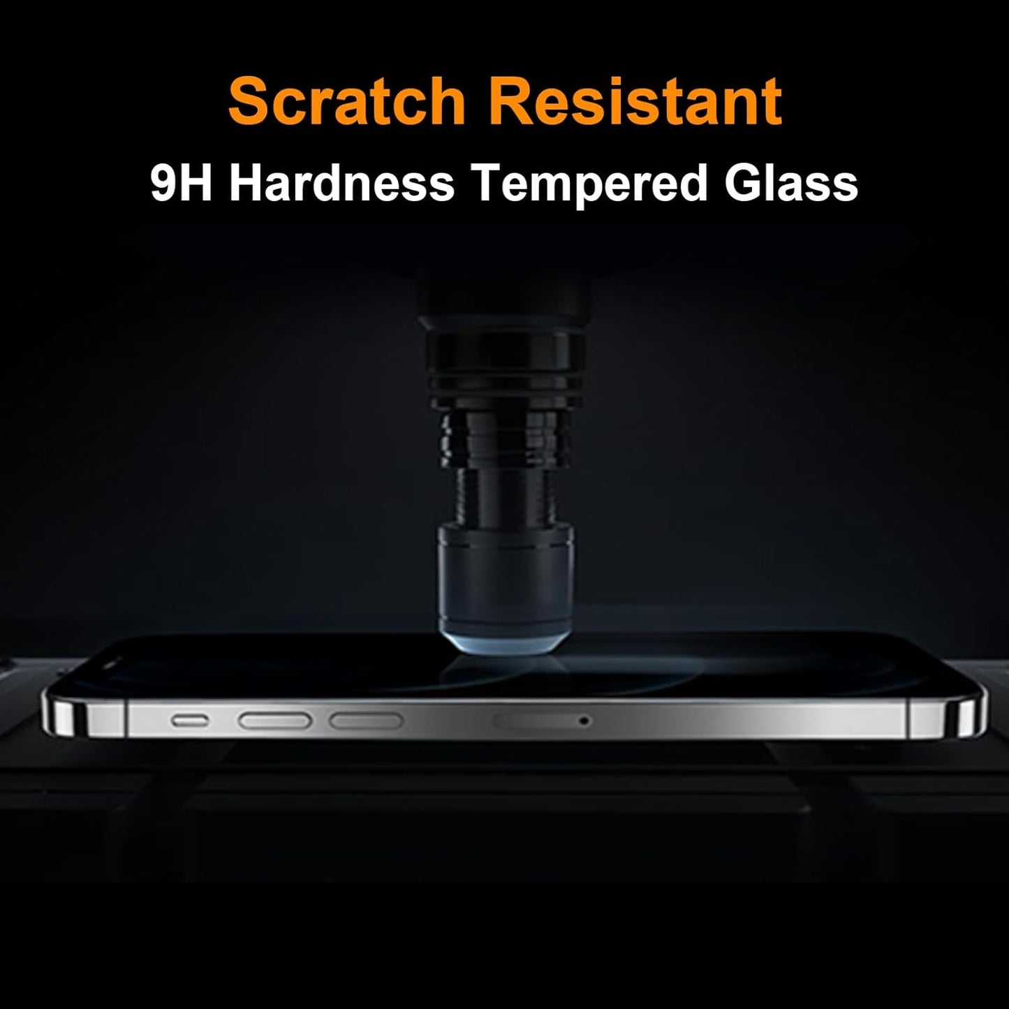 16 6.3inch 2 Pack OneFish for iPhone Pro Tempered Glass Screen Protector Auto Dust-Elimination Easy Installation