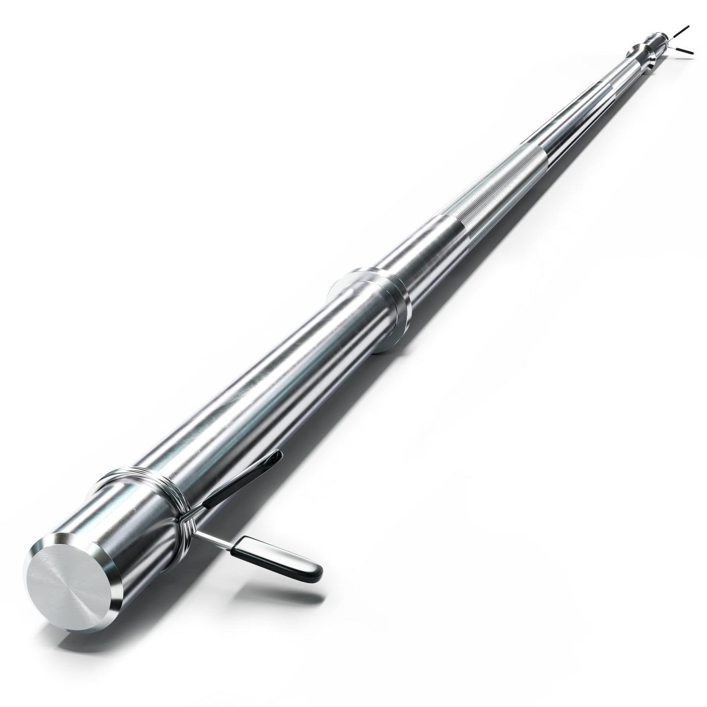 Synergee 1" Olympic Barbell Standard Weightlifting Barbell. 4.7'-foot Bar Weighing 5.58 KG/12.3 LB. Compatible with 1”-Opening Plates.