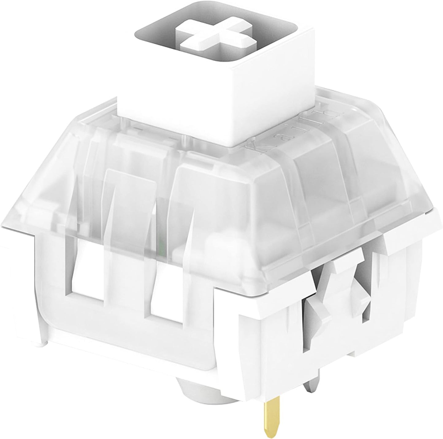 3-Pin 5-Pin Compatible72pcs Kailh Box White Clicky Switch Mechanical Keyboard Switches for Gaming & Typing |