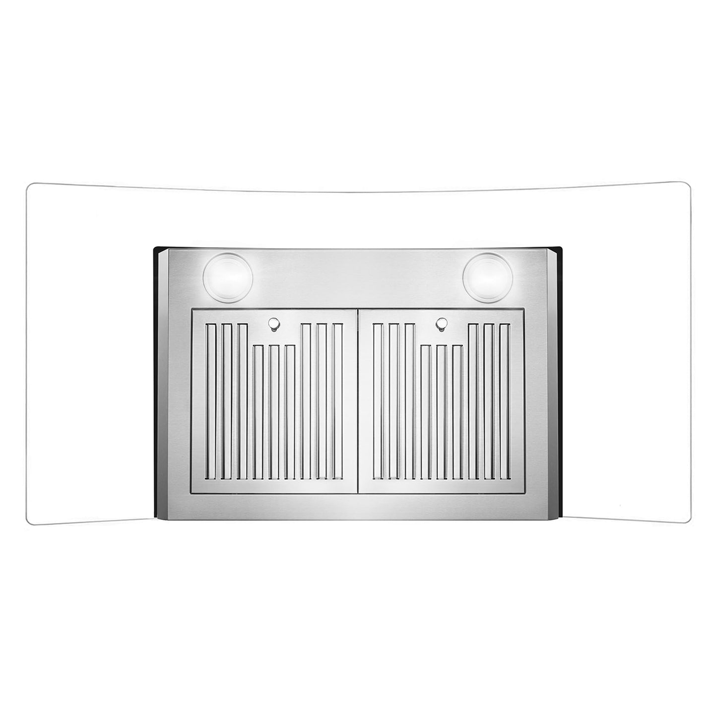 COSMO COS-668AS900 36 in. Vista Collection 380 CFM Ducted Wall Mount Range Hood, Touch Controls, LED Lights, Stainless Steel