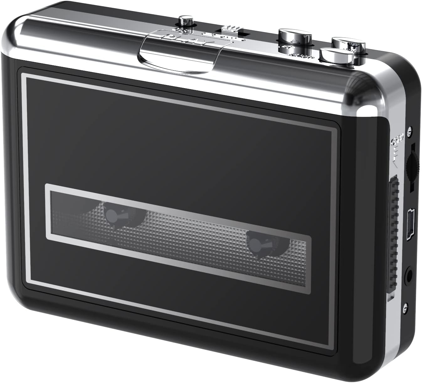 Cassette MP3 Auto-Reverse,2 Portable Player & Convert Tape to Digital Digital, Retro Tape Recorder Walkmaner with AA