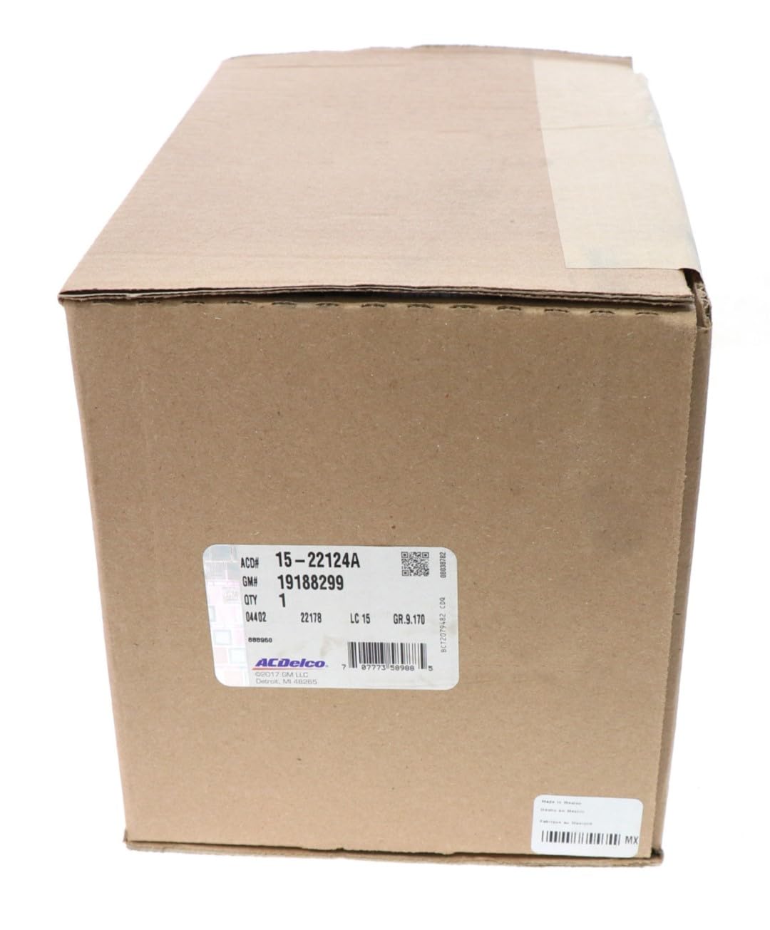 ACDelco Gold 15-22124A Air Conditioning Compressor, Black