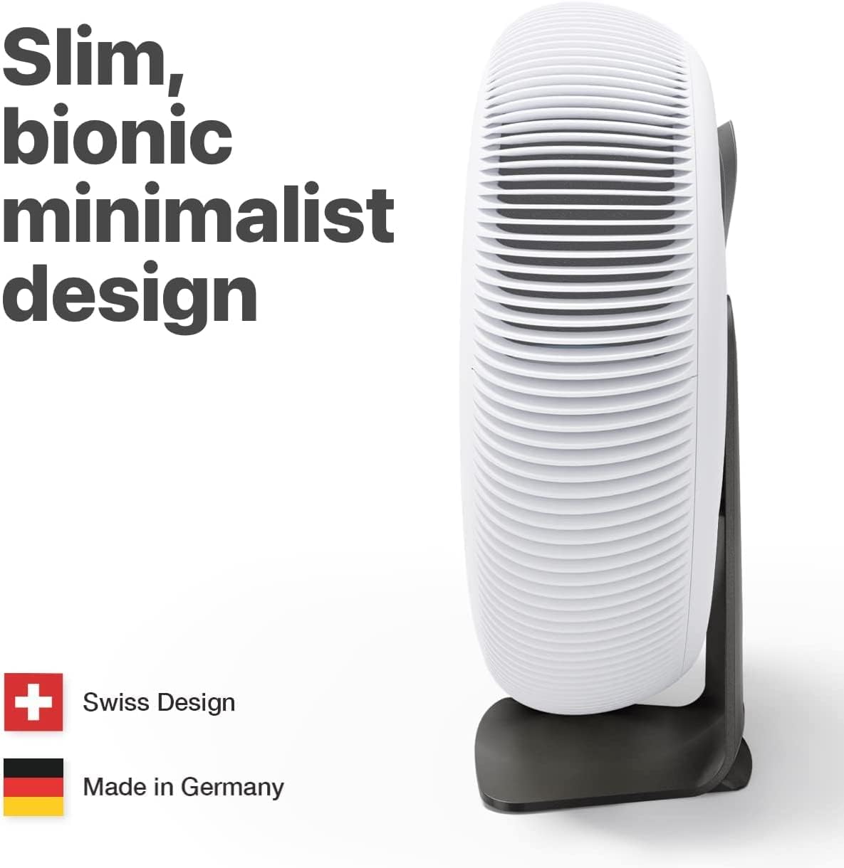 IQAir Atem X Air Purifier - Smart HyperHEPA Filtration for Large Rooms up to 1650 sq ft - Smoke, Viruses, Allergens, Asthma, Mold, Dust, Pets, Swiss Made, WiFi Enabled