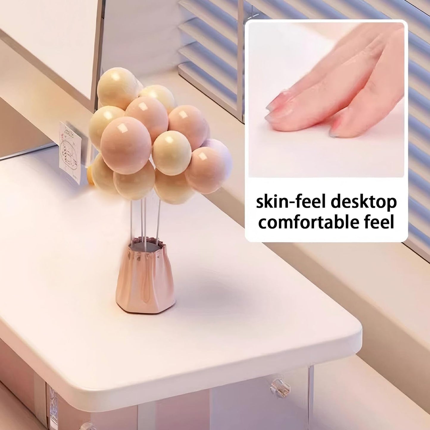 SRTFINE 2.16/3.34 Inch 2 7.8 15.7 Inch Monitor Stand Riser Height Adjustments Acrylic Stand with Installation Tool