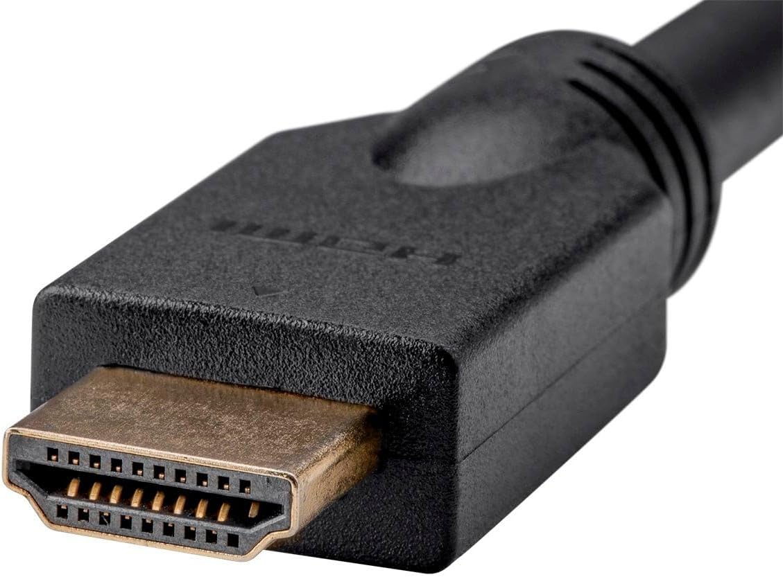15 4K@60Hz, 18Gbps, 26AWG, 4:4:4, CL2, Commercial Monoprice HDMI Cable - Feet - Black (No Logo) | High Speed, HDR, YUV