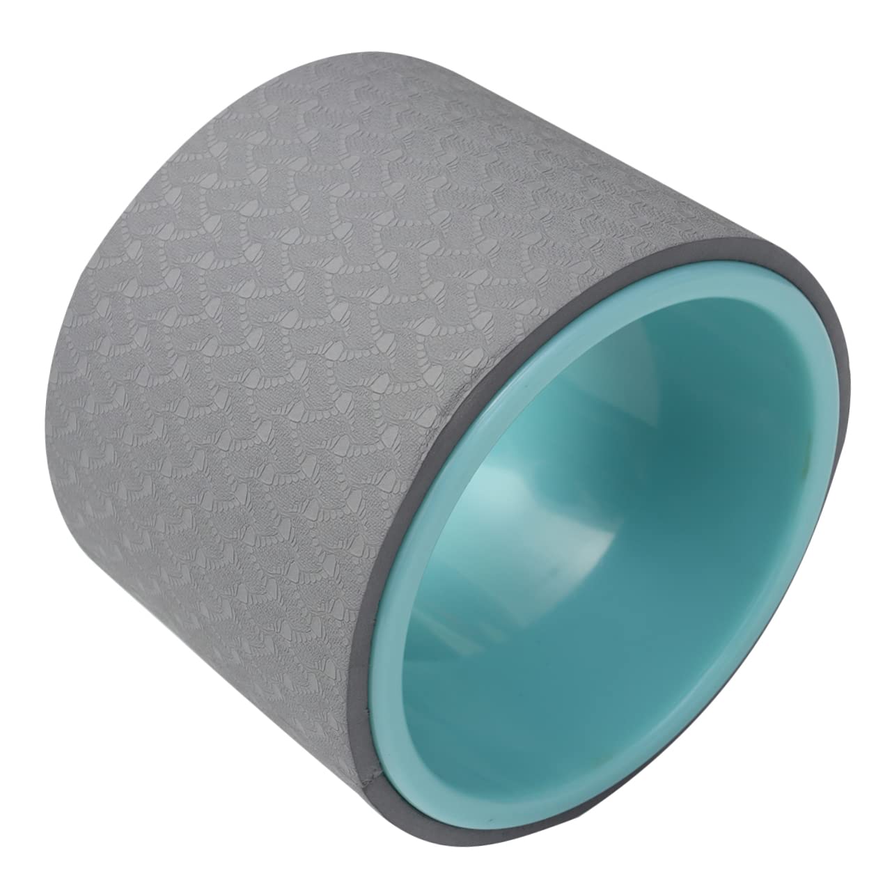 Anneome Yoga Wheel Backbend Artifact Pilates Training Tool 6.49In Fitness Roller for Women Waist Shape Muscle Support and Stretching Grey