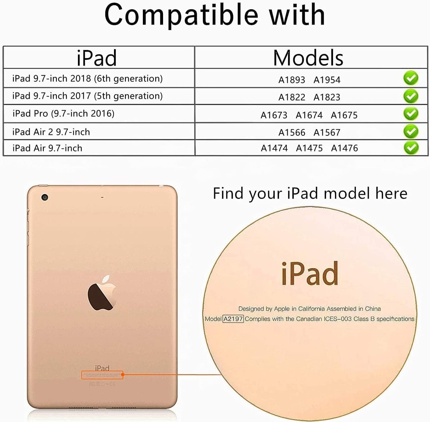 BMOUO 6th/5th 9.7-inch, 2017/2018), 9.7/Air 2 6th 5th Kids Case for iPad Generation (iPad iPad Cas e with Screen