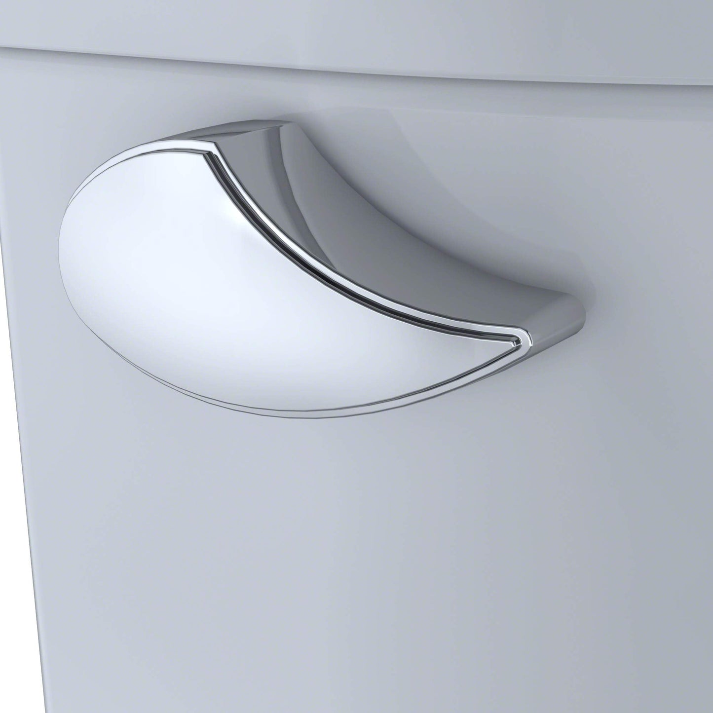 TOTO® EntradaTM Two-Piece Round 1.28 GPF Universal Height Toilet, Cotton White - CST243EF#01