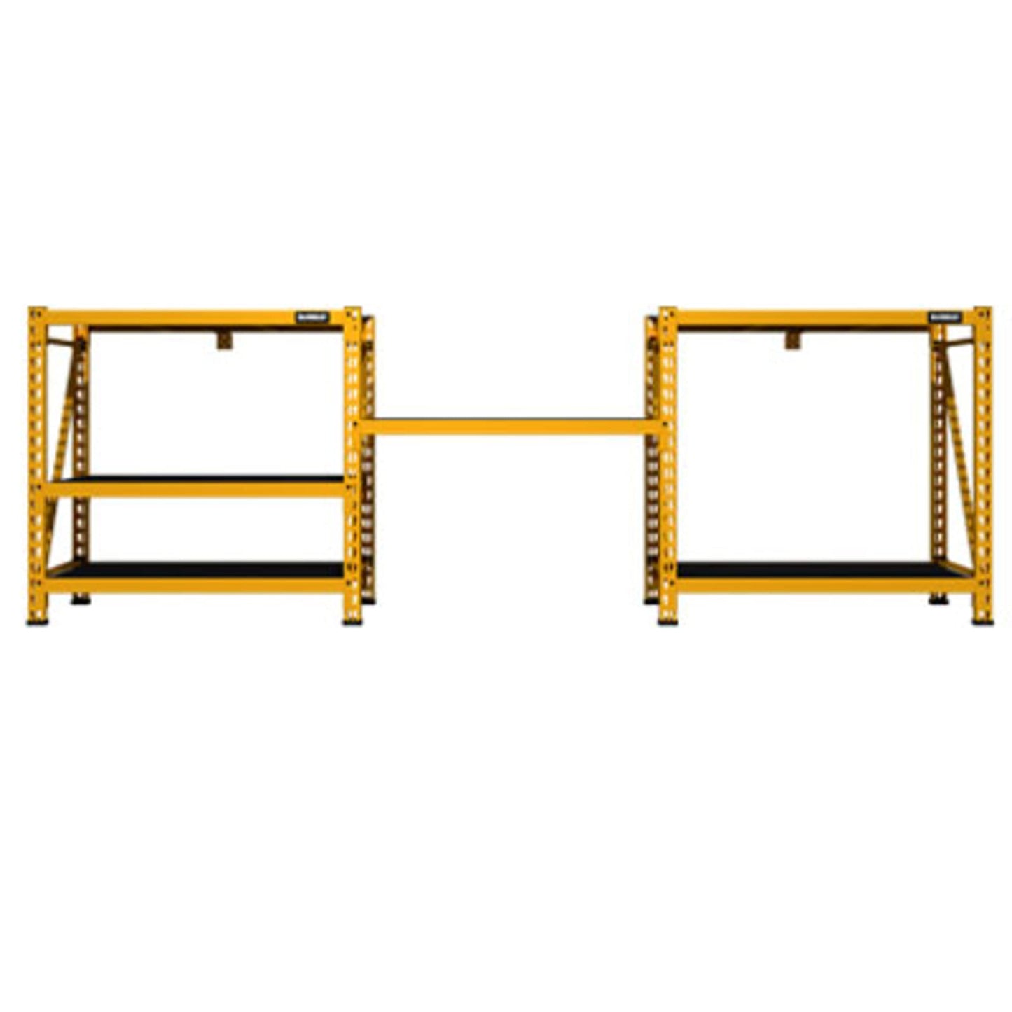 DEWALT 4-Foot Tall, 3-Shelf Industrial Workshop/Garage Storage Rack, Total Capacity: 4,500 lbs.