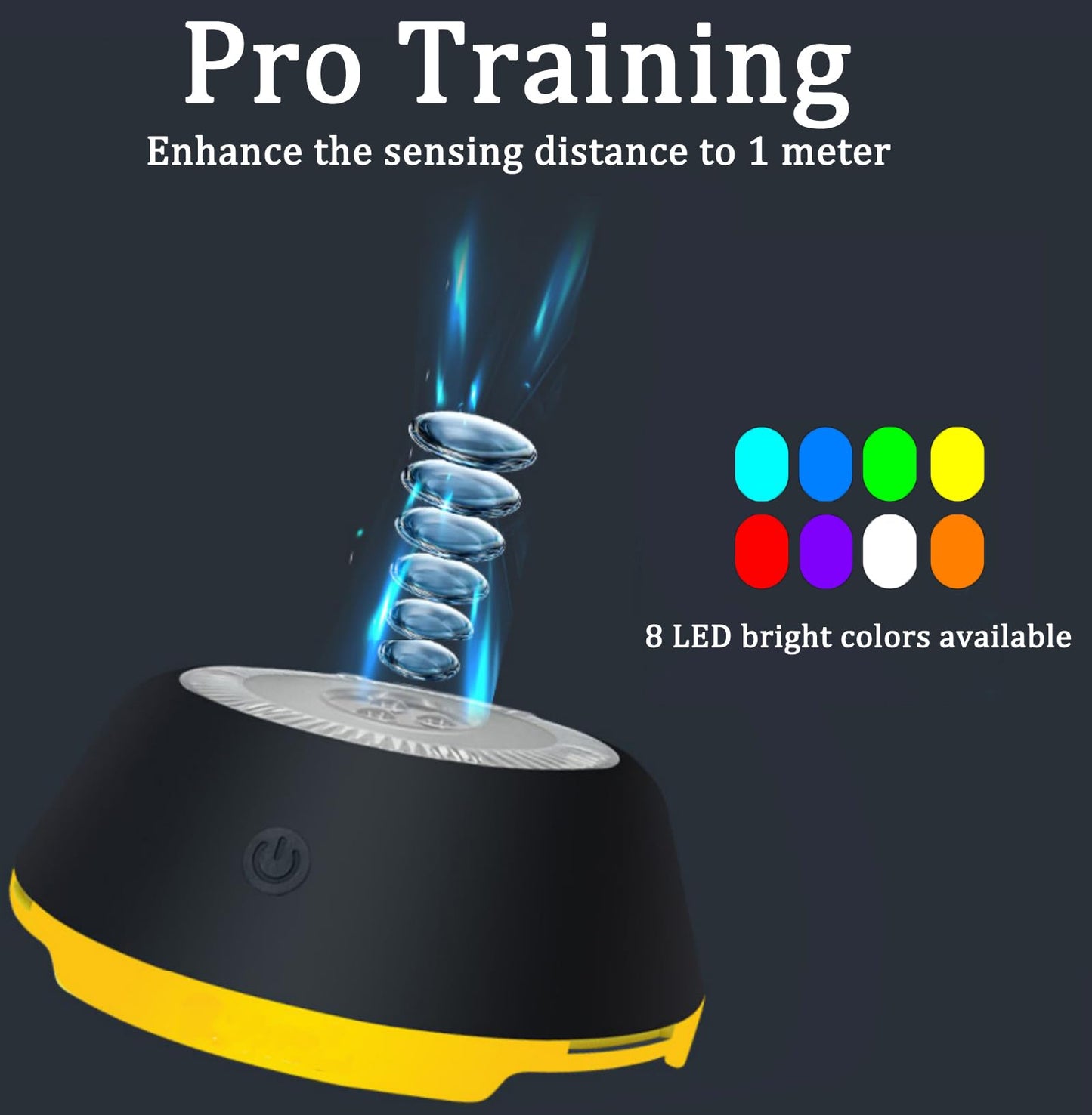 Rzjoke Reaction Training Lights Improves Reaction Speed and Agility，Reaction Training for Thletes, Trainers, Coaches, Fitness Trainers, Physical Educators,Physical Therapy (4 Pack)