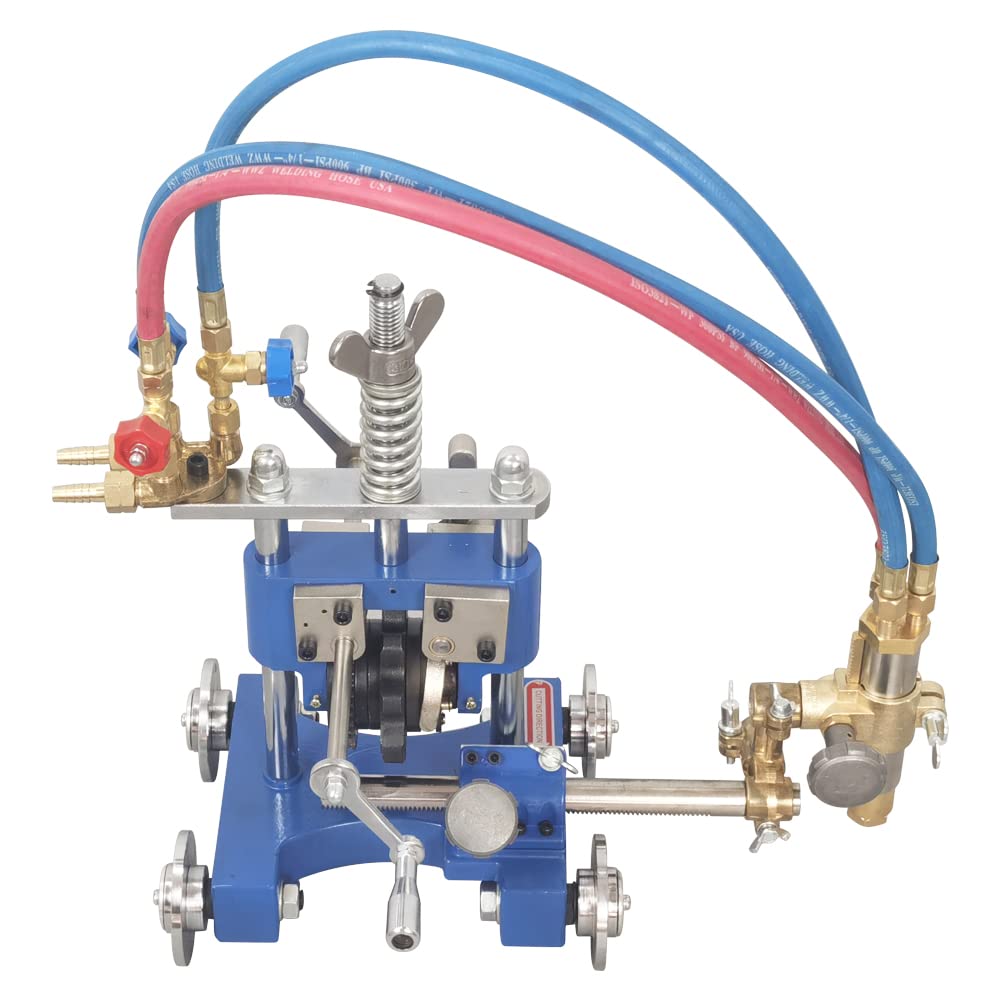 PreAsion CG2-11Y Manual Pipe Cutting Machine Pipe Torch Cutter Hand Portable Pipe Cutter Gas Cutting Machine Torch Track Cutter