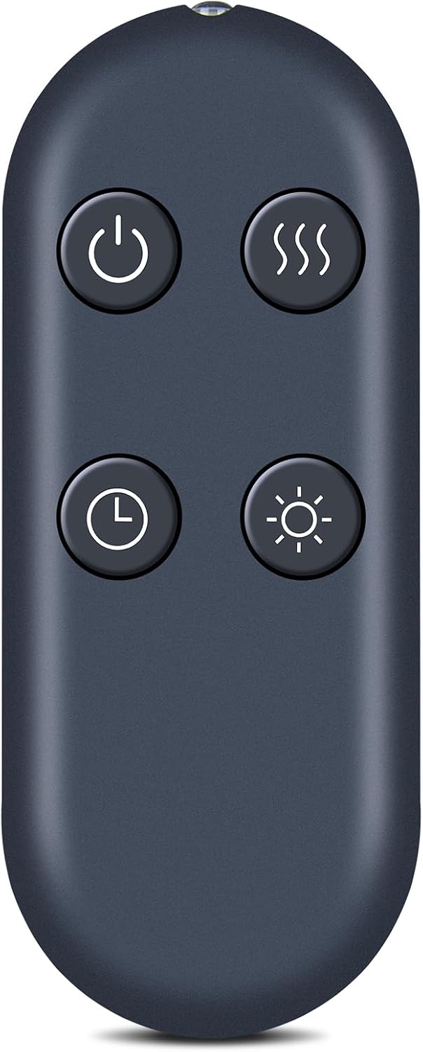 Snrigw A4 Replacement Remote Control for TMEHM Fireplace Flame Air Diffuser Aromatherapy Essential Oil Humidifier