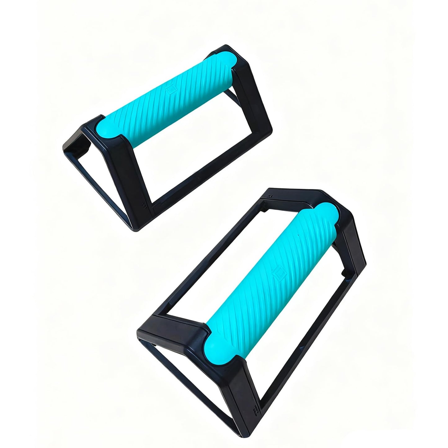 iLIZBay Push Up Bars for Home Workout, Triangular Stable Support with Wrist Protection & Anti-Slip Base, Strength Training Handles for Men and Women, Pushup Stands for Chest Arm Exercise -1 Pair