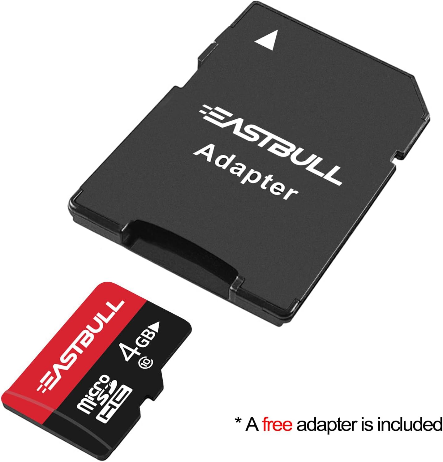 EASTBULL 4GB 5-Pack 4GB Pack 90MB/s U1 10 (5 2 of Micro SD Cards, SD Cards Full HD Video UHS-I Micro SDHC Class
