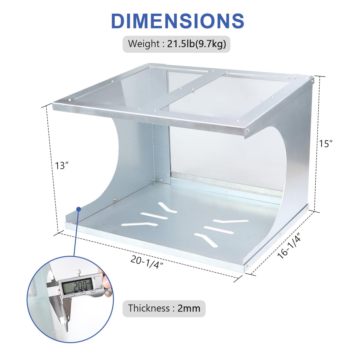 SCOTTCHEN Bench Grinder Enclosed Eye Shield, Universal Safety Guard for Sparks and Dust-1 Pack
