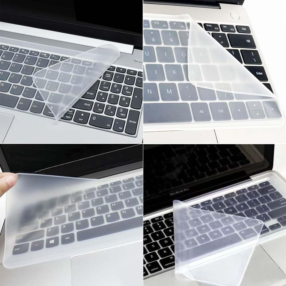 VORTINIOUS 13" 14" 15.6" 16" 17" inch 15"-17.6") Ultra Thin Keyboard Cover Protector, Compatible with Laptop Notebook