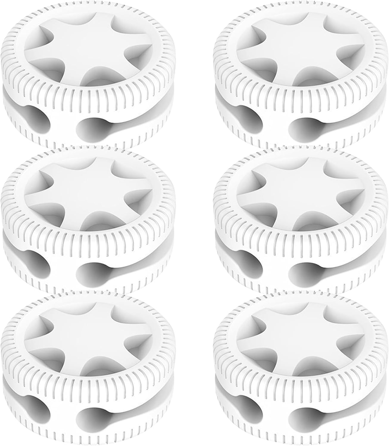 Generic Cable Holder Clips Double Slot Car Tire Shape, Portable, Desk Computer Phone, Tablet Nightstand Study Room Dorm