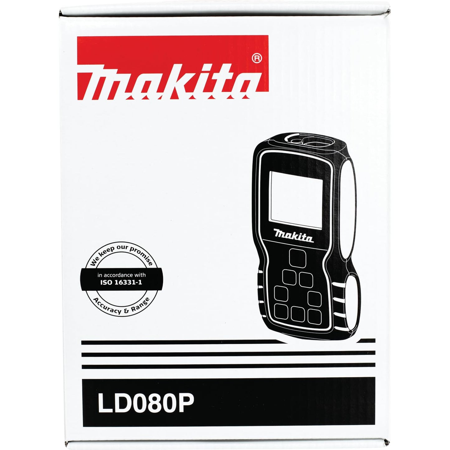Makita LD080P Laser Distance Measure, 262'