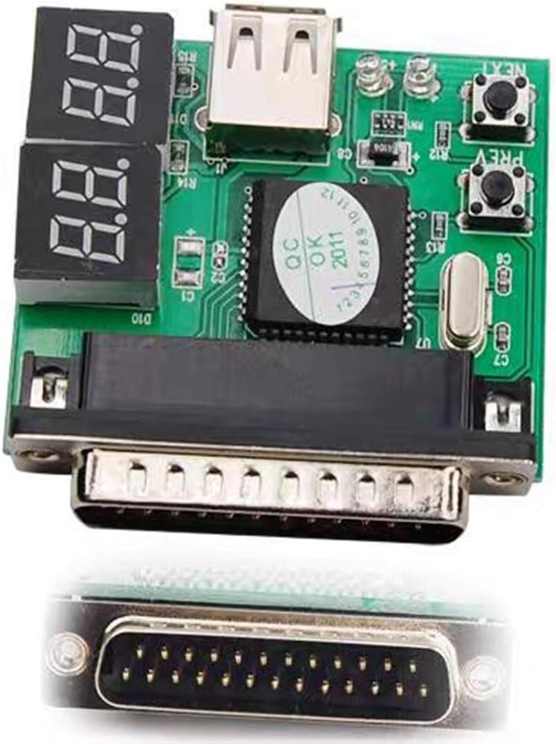 JMT 4-Digit USB & PCI Motherboard Diagnostic Tester for Laptops