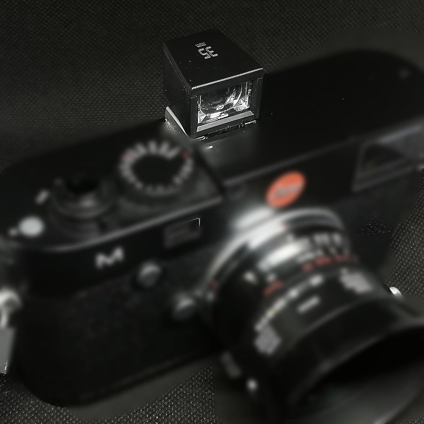 XHSESA 28mm 35mm 40mm (28mm) Optical Viewfinder for Ricoh GR for Leica X Series, Side Axis Finder for Compact Cameras