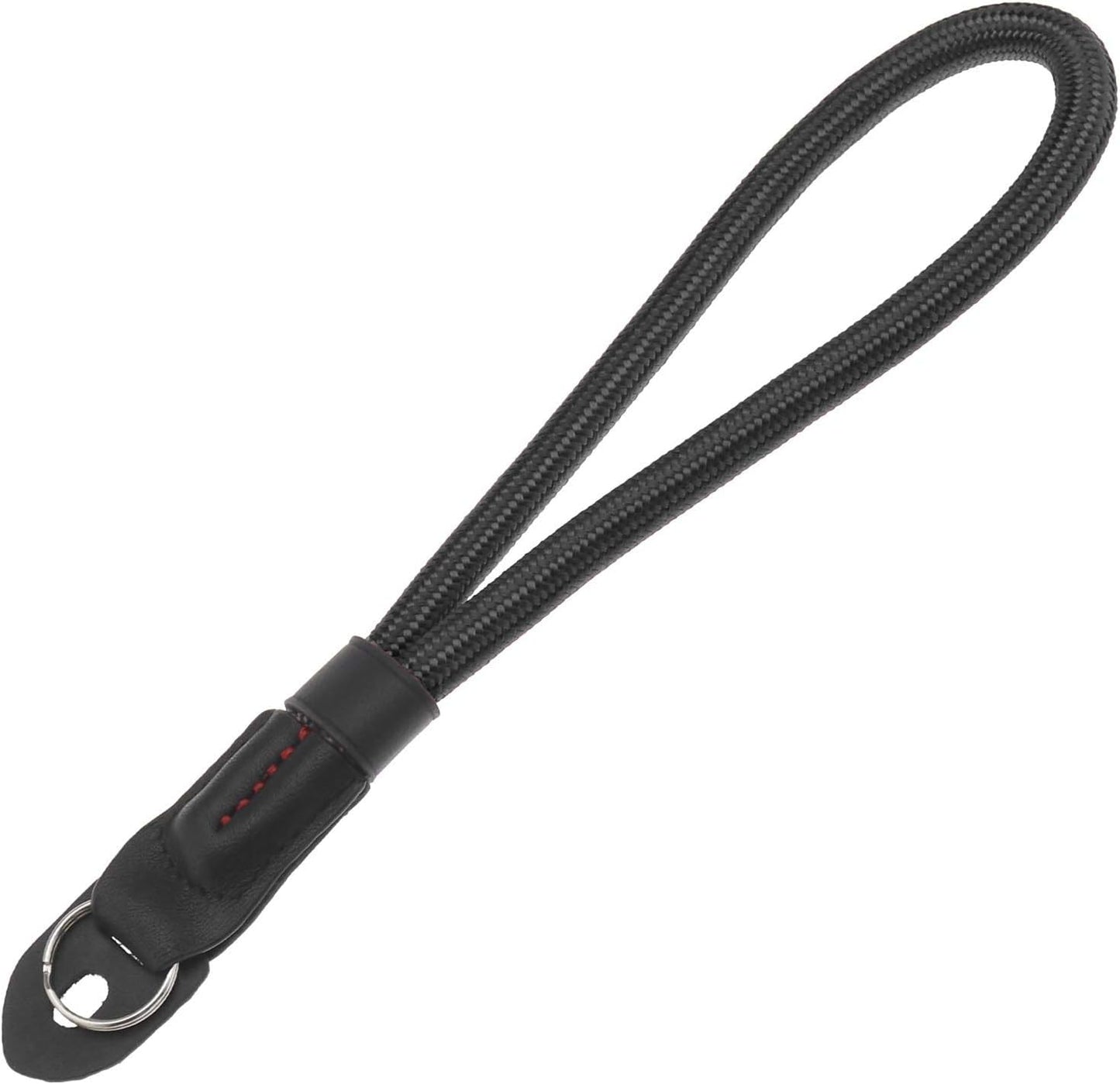 Soft Cotton Core Anti-Scratch Wrist Strap for DSLR Cameras - Comfortable & Stylish (Black)