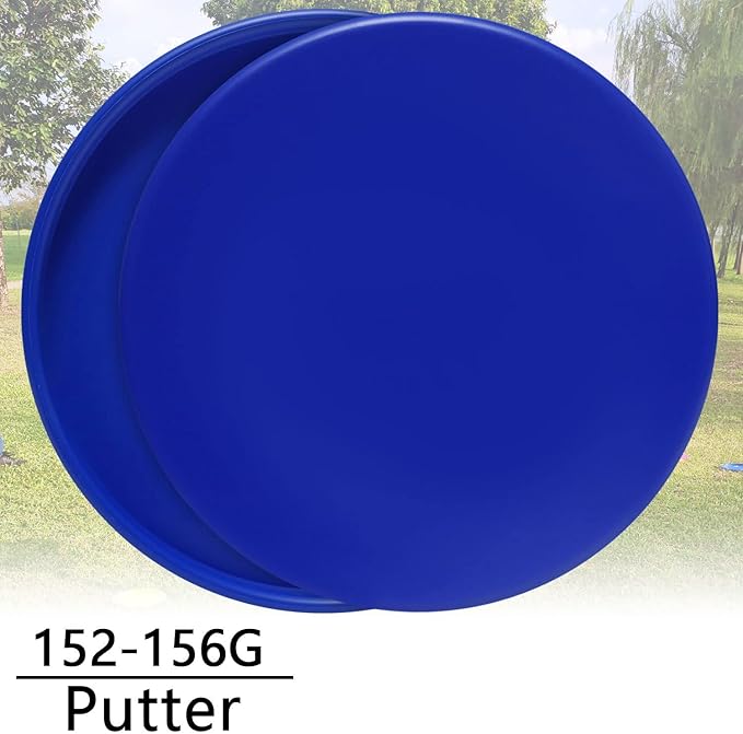 Disc Golf Set - Driver, Mid-Range and Putter Discs for Outdoor and Backyard, Comfortable Plastic, 6 Discs Only