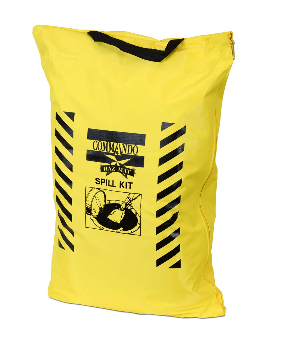 Chemsorb Commando Spill Containment Kit 5 Gallon Universal Liquid Spill kit, White (SP30GA-COM)