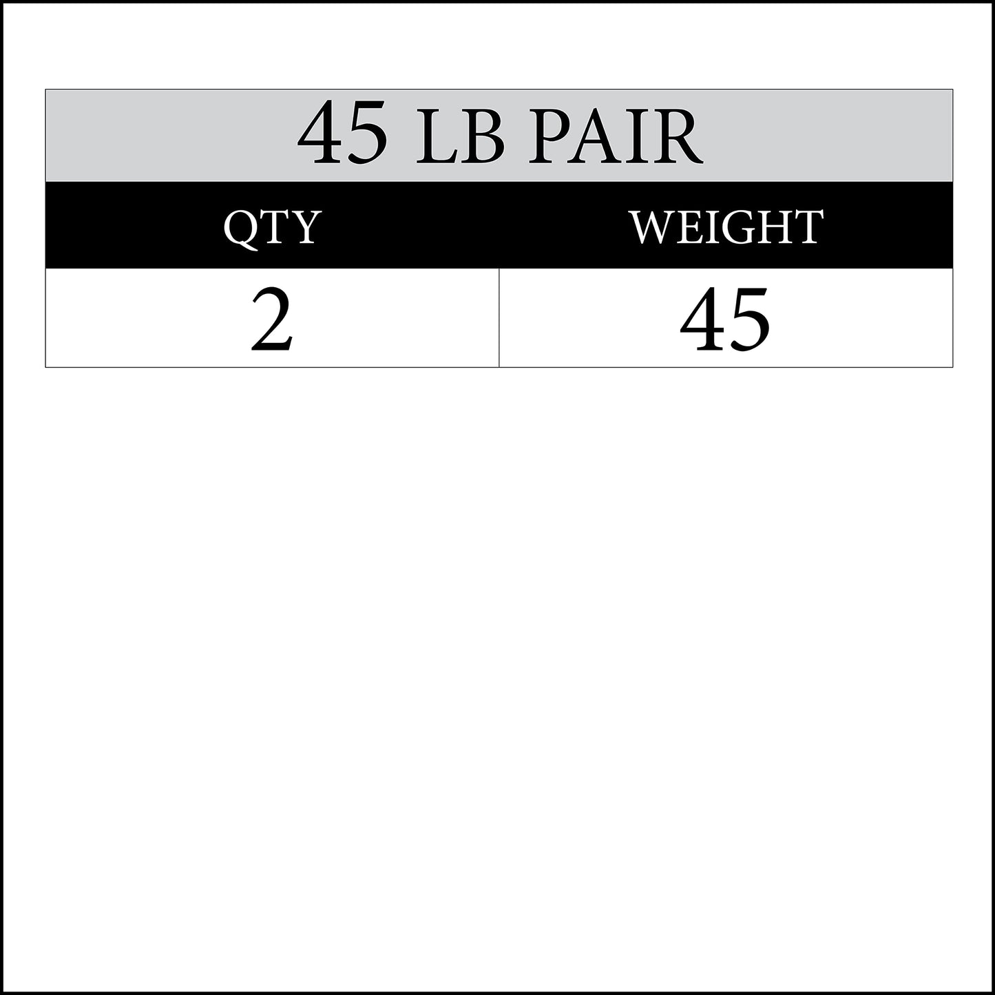 XMARK 45 lb Premium Virgin Rubber Bumper Plates with Chrome-Plated Steel Inserts for Serious Lifters