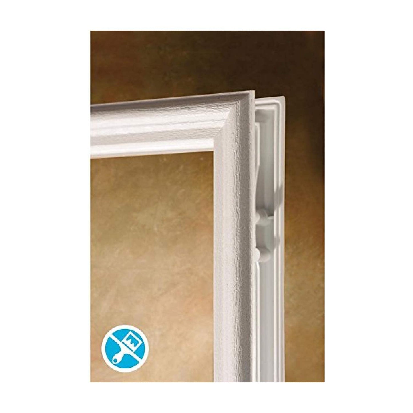 ODL Entry Door Glass Replacement for Home Improvement - 24" x 38" Exterior or Front Door Venting Window Kit Enclosed in Double Pane Tempered Clear Glass - Ideal for Side Entry and Back Patio Doors