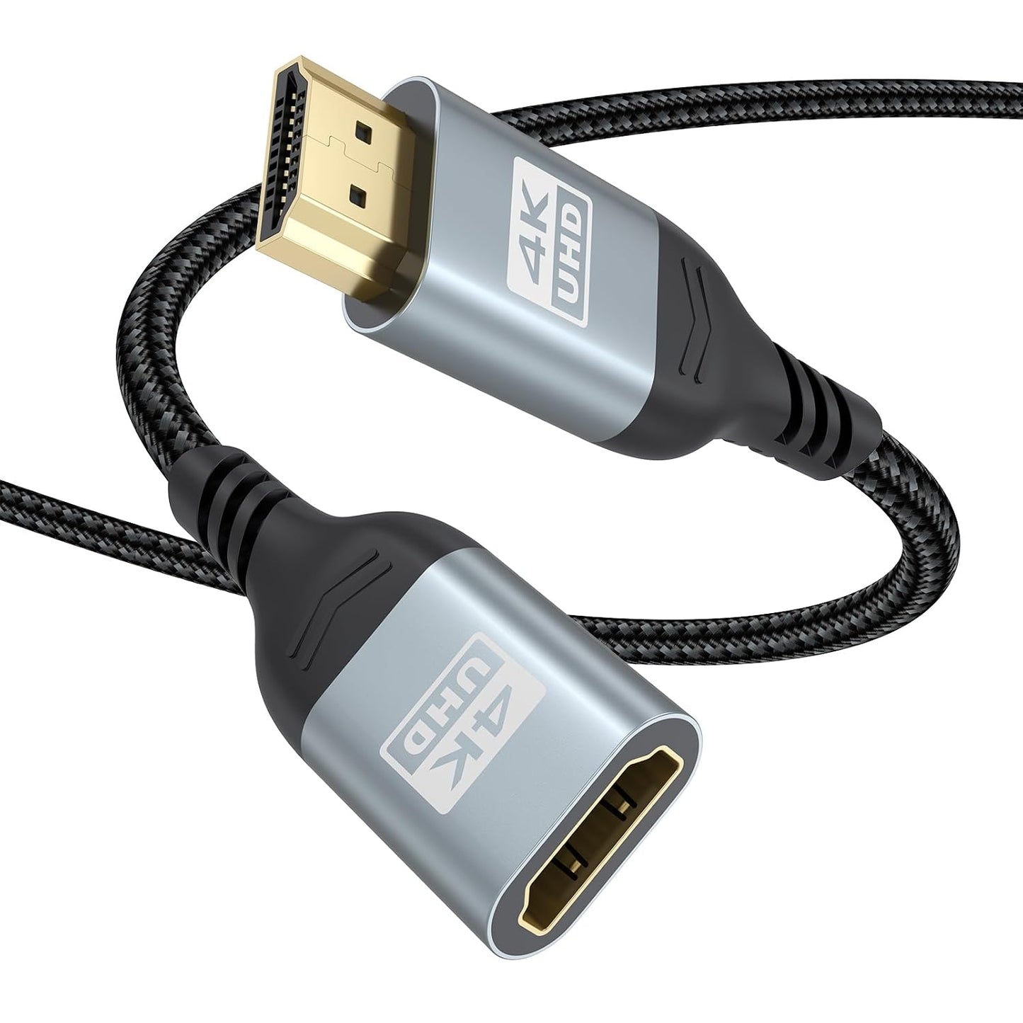 20 4K 20FT, 4K@60Hz, 2K, 1080P, PS5 HDMI Extension Cable FT, HDMI Extender Cable Male to Female Adapter Extension Cord