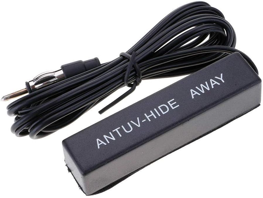 TN TrunkNets Inc 12V 77 Inch Universal Hidden Amplified AM/FM Car Antenna Kit Compatible with Cars, Motorcycles, Boats