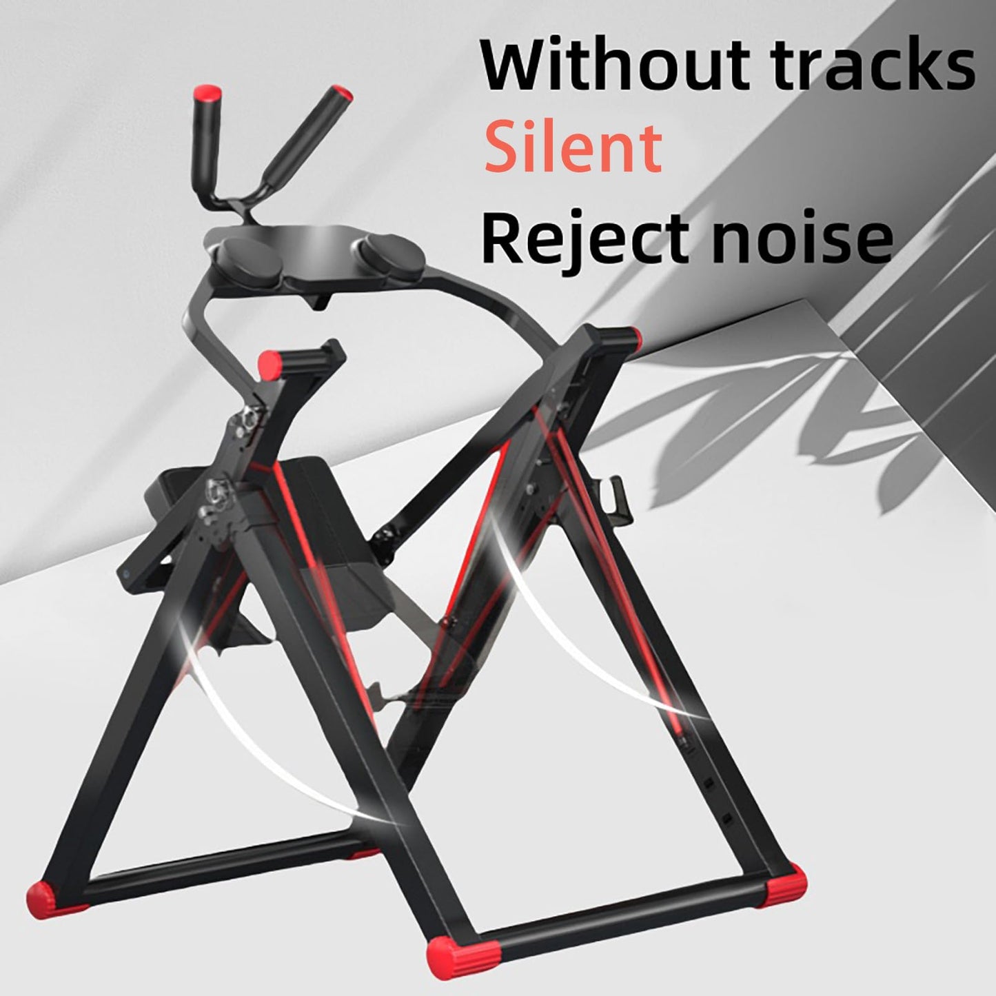 Vicamy Silent Ab Machine, No-Track Ab Workout Equipment for Home Gym, Adjustable Resistance Ab Trainer Machine for Adults,Rotatable Full Body Training for Waist Twister